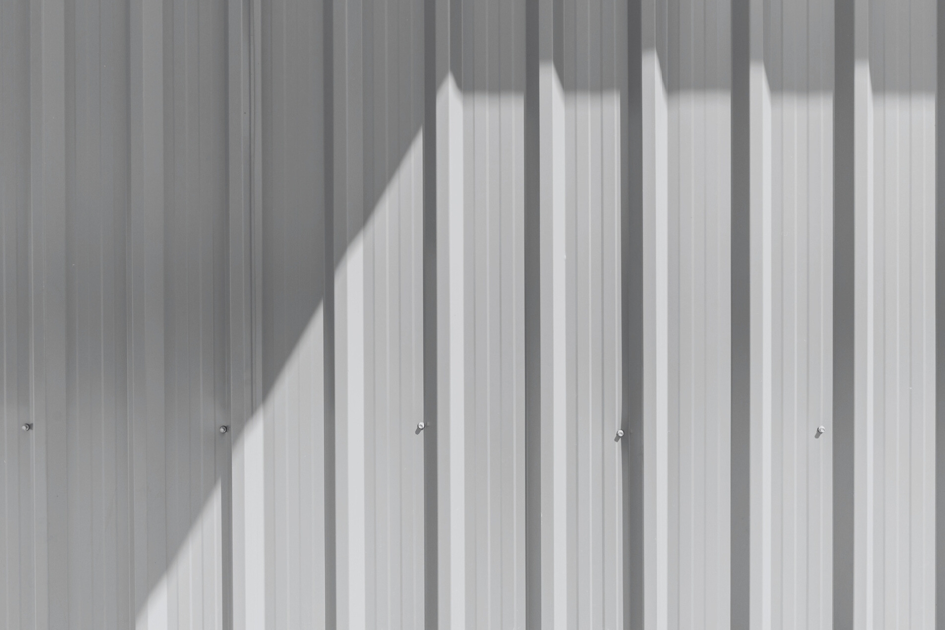Corrugated metal roof in West Virginia